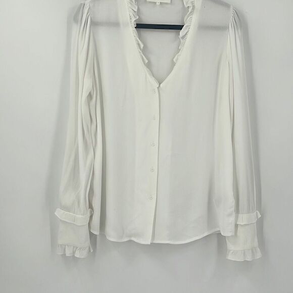 ba&sh Unity Puff-Sleeve Blouse  - Picture 2 of 9